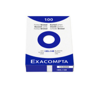 Exacompta 13309E indexkaart Wit