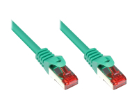 Alcasa S/FTP Cat6 1.5m netwerkkabel Groen 1,5 m S/FTP (S-STP)
