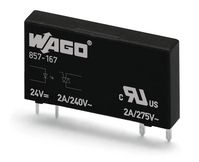 Wago 857-167 power relay Zwart 4