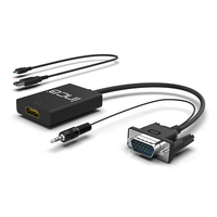Inca IVTH-02 Videokabel-Adapter 0,2 m HDMI Typ A (Standard) VGA (D-Sub) Weiß