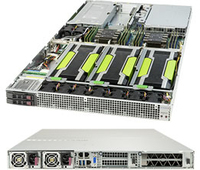 Supermicro SuperServer 1029GQ-TNRT Intel® C621 LGA 3647 (Socket P) Rack (1U) Schwarz