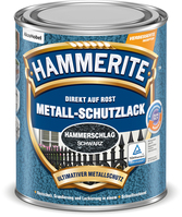 Hammerite Metall-Schutzlack Hammerschlag Schwarz 0,75 l