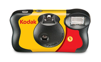 Kodak FunSaver Camera Cámara analógica compacta 35 mm Negro, Rojo, Amarillo