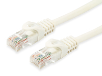 Equip Cat.6A U/UTP Patch Cable, 0.5m, White