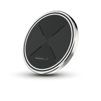 Terratec ChargeAIR dot! Smartphone Noir, Argent CC Recharge sans fil Charge rapide Intérieure