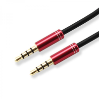 SBOX 3535-1,5R audio kábel 1,5 M 3.5mm Vörös