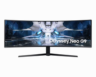 Samsung Odyssey LS49AG954NP számítógép monitor 124,5 cm (49") 5120 x 1440 pixelek DWQHD LCD Fekete, Fehér