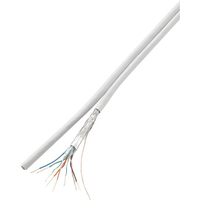 Conrad 1571500 netwerkkabel Wit 100 m Cat5e SF/UTP (S-FTP)