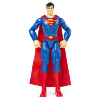 DC Comics | SUPERMAN | Personaggio Superman 30 cm | Personaggio 30 cm con decorazioni originali, mantello e 11 punti di articolazione - Giocattoli per bambini e bambine dai 3 anni