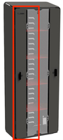 Zebra CS-CAB-C1-DRK rack accessory Door