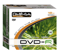 Freestyle DVD-R (x10 pack), 4.7GB, Speed 16X, Slim Jewel Plastic Packaging