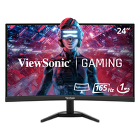 Viewsonic VX Series VX2468-PC-MHD LED display 61 cm (24") 1920 x 1080 Pixel Full HD Schwarz