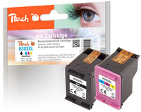 Peach PI300-897 inktcartridge 2 stuk(s) Compatibel Hoog (XL) rendement Zwart, Cyaan, Magenta, Geel