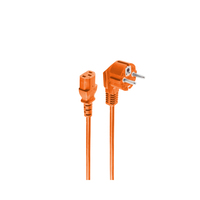 shiverpeaks BS09-05187 Stromkabel Orange 1,8 m CEE7/7 IEC C13