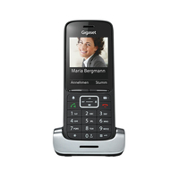 Gigaset Premium 300 HX Téléphone DECT Identification de l'appelant Noir, Argent