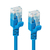 Microconnect V-UTP6A10B-SLIM hálózati kábel Kék 10 M Cat6a U/UTP (UTP)