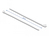 DeLOCK 18642 Kabelbinder Kabelbinder mit Klettverschluss Nylon Weiß 100 Stück(e)
