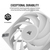 Corsair iCUE AF120 RGB ELITE 120 mm PWM Fan - White
