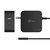 j5create Cargador de 2 puertos USB-C PD de GaN de 102 W con enchufes CA intercambiables