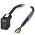 Phoenix 1435386 signal cable 1.5 m Black
