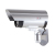 LogiLink SC0204 cámara de seguridad ficticia Plata Bala