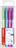 STABILO 189/4-01 fijnschrijver Blauw, Groen, Roze, Violet 4 stuk(s)