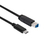 CLUB3D USB 3.1 Gen2 Type-C auf Type-B Kabel 1M. Stecker/Stecker