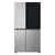 LG GSVV80PYLL side-by-side refrigerator Freestanding 655 L E Metallic, Silver