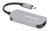 Manhattan Docking Station USB-C a HDMI, 3 en 1 con suministro de energía