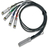 Mellanox Technologies MCP7F00-A001R30N kabel optyczny 1 m QSFP28 4x SFP28 Czarny