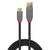 Lindy 36910 USB-kabel 0,5 m USB C USB A Zwart, Grijs