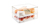 Tescoma 891828 Lebensmittelaufbewahrungsbehälter Rechteckig Box Transparent, Weiß
