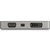 StarTech.com USB-C Multiport Display Adapter - 4K 60 Hz UHD Tragbarer 5-in-1-USB-Typ C zu HDMI 2.0, Mini DisplayPort, VGA oder DVI (1080p) - 95 W PD-Passthrough - Kabelmanagemen...