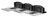 Zebra MP7002 Ingebouwde streepjescodelezer 1D/2D CMOS Zwart, Roestvrijstaal