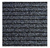 3M 7000062939 alfombra Interior Alfombra para suelo Rectángulo Textil, PVC Negro, Gris