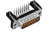 Harting 09 66 162 7811 conector D-Sub 9-pin M Negro, Metálico