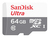 SanDisk SDSQUNR-064G-GN3MN flashgeheugen 64 GB MicroSDXC Klasse 10