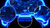 PDP Afterglow Zwart, Blauw, Transparant USB Gamepad Analoog/digitaal Xbox One, Xbox Series S, Xbox Series X