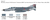 Italeri F-4E/F Phantom II Starrflügelflugzeug-Modell Montagesatz 1:72