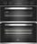 Beko BBXTF25300X 72cm Built-Under Double Fan Oven with Touch Control LED Timer