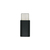 AISENS Mini Adaptador USB-С USB 2.0, Tipo Micro-B/H-USB-С/M, Negro