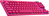 Logitech G PRO X TKL toetsenbord RF-draadloos + Bluetooth AZERTY Frans Magenta