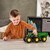 Tomy John Deere Monster Treads Tractor met Aanhanger Licht & Geluid