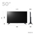 LG 50UR73006LA.AEKQ TV 127 cm (50") 4K Ultra HD Smart TV Wi-Fi Black