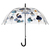 Esschert Design TP402 Regenschirm Transparent Fiberglas Polypropylen (PP) Volle Größe