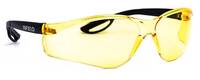 Schutzbrille Raptor Outdoor, gelb Rahmen: schwarz, Scheibe: PC (AS / UV)