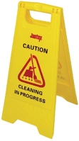 Warnschild Cleaning