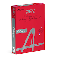 Papier ksero REY ADAGIO, A4, 80gsm, 22 czerwony intense INTENSE *RYADA080X429 R200, 500 ark.