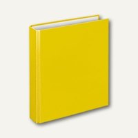 Veloflex Ringbücher "Basic", DIN A5, PP, 4-D-Ringe Ø 25 mm, gelb