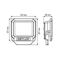 ESYLUX OFL SUN LED 30W 3K W OFL SUN LED 30W 3K WIT